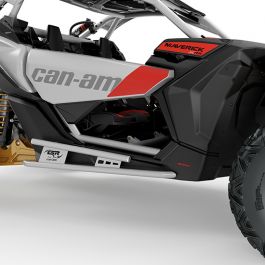 Lonestar Racing Rock Sliders - Hyper Silver