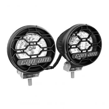 4" (10 cm) Round LED Lights (2 x 25W)