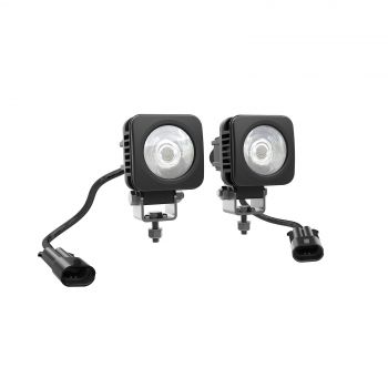 2" (5 cm) Square LED Lights (2 x 10W)