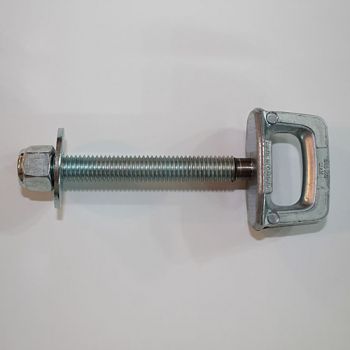 Screw style deck hook